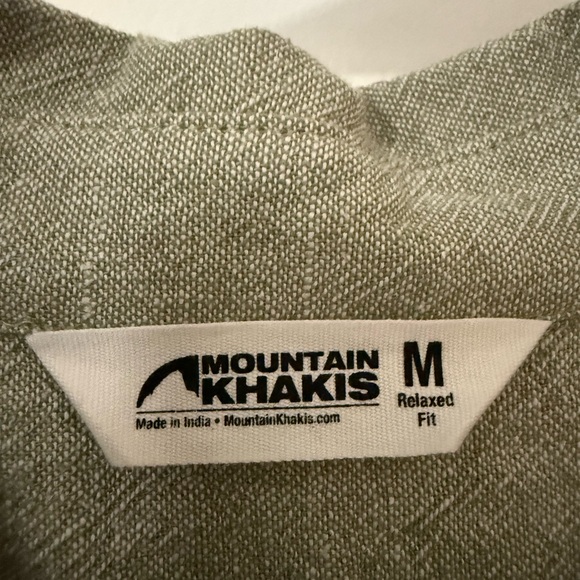 Mountain Khakis Sleeveless Linen Dress with Pockets NWT Size M - Picture 4 of 4